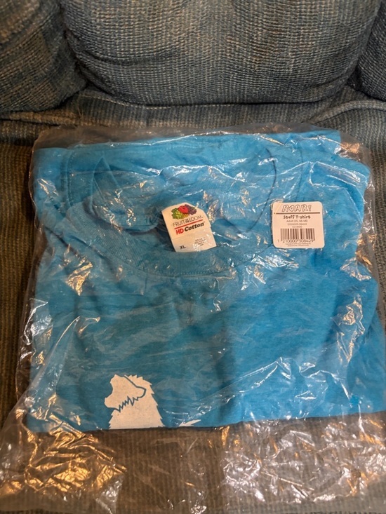 Fruit of the Loom Tops - Roar VBS Teal/Blue Adult Short Sleeve Tee